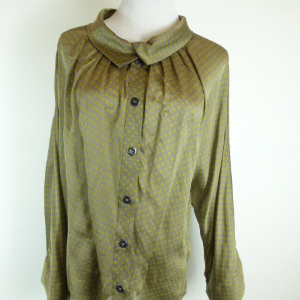 STELLA MCCARTNEY 100% SILK Shirt TOP 38 new